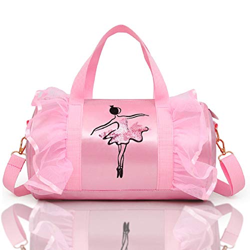 Gayrrnel Dance Bag For Girls,Dance Bags For Little Girls Toddler Dance Bag Tutu Bag - Cute Bags Gymnastics Bag Girls Dance Bag Ballet Bags For Girls 4-10 #TOP7