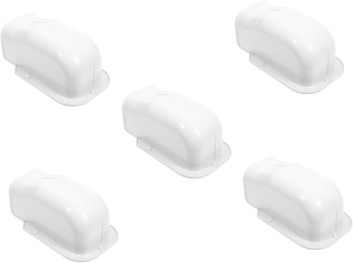 5pcs Air Conditioner Decorative Tube Cover Duct Protector Easy Installation for Central Wall Covering Accessory