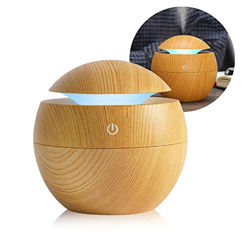 Umidificador Difusor de Ar Purificador Elétrico Ultrassônico Aroma LE-2123 Lelong com Led Rgb Clara