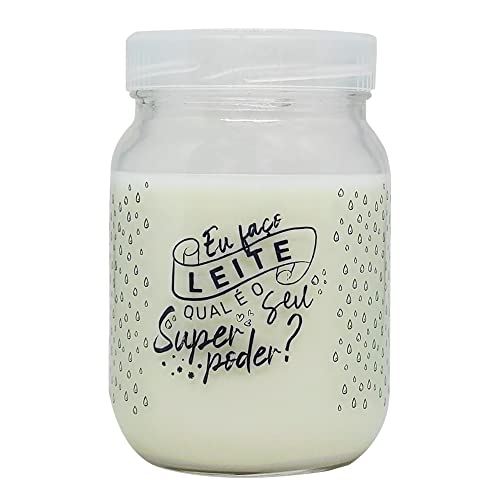 Kit 6 Potes Vidro Armazenar Leite Materno Decorados 360 Graduação 200ml