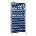 Quantum Storage Systems 1875-104BL Steel Shelving Unit with 4