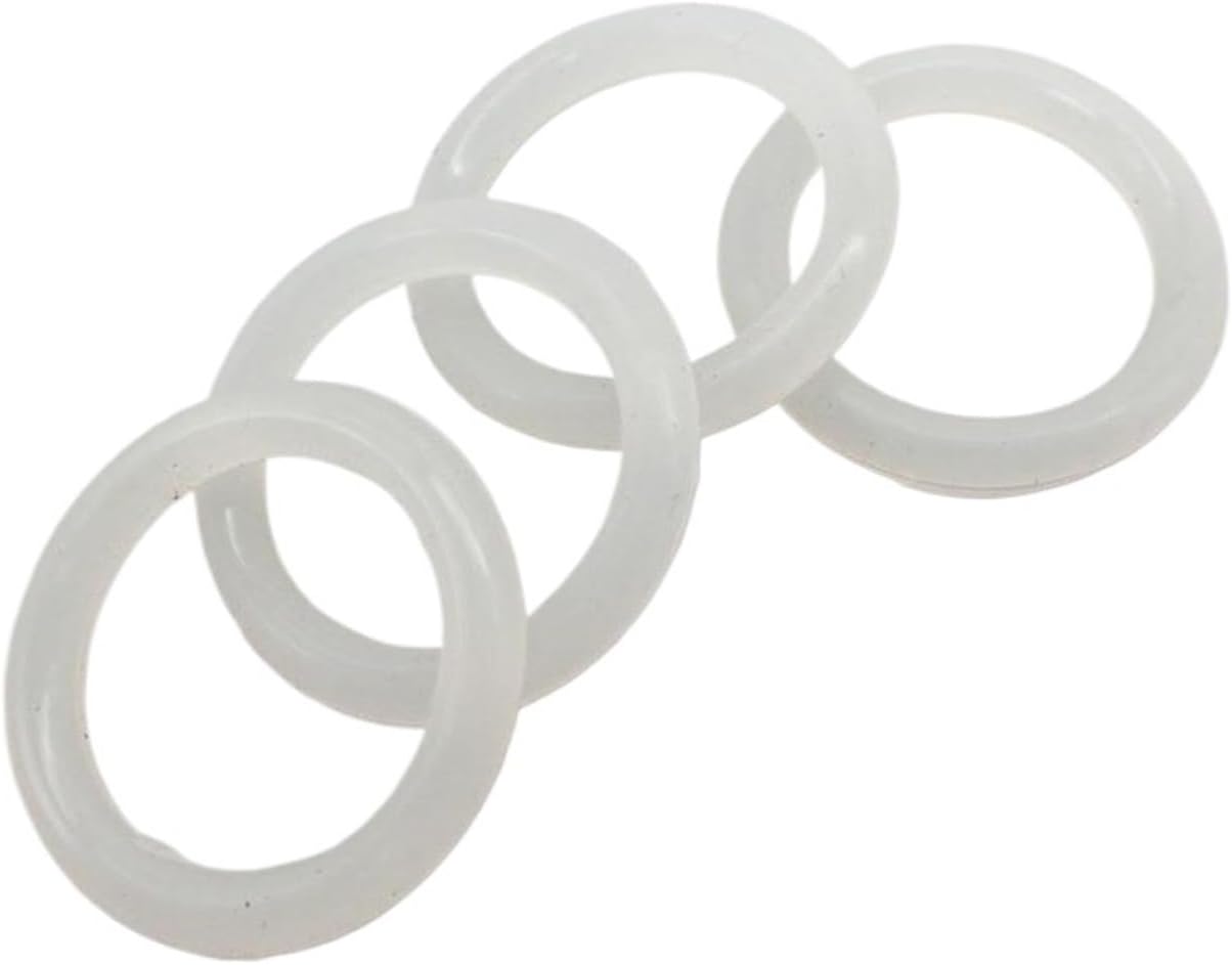 5.7mm Thickness White O Ring Seals Gasket Silicon Food Grade OD 80/85/90/95/100/105/110/115/120/125mm O Ring Seals Washer
