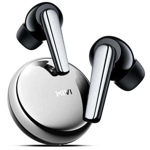 Mivi SuperPods Dueto, True Wireless Earbuds, Dual Drivers, 13mm Woofer, 6mm Tweeter, 3D Soundstage, 60H Playtime, AI-ENC, BT v5.3, Type C Charger, Made in India Earbud (B0D5LYGCCG) Amazon Price History, Amazon Price Tracker