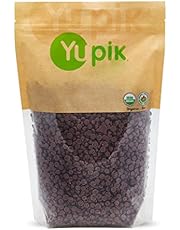 Yupik Organic Dark Chocolate Chips, 70% Cacao, 500 g, No Sugar Added, Gluten-Free, GMO-Free, Kosher, Vegan, Dairy-Free, Small Size, Rich Dark Chocolate, Melts Smoothly, Ideal for Snacking &amp; Baking