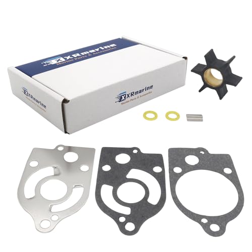89983T Water Pump Impeller Repair Kit for Mercury and Mariner 2-Stroke 30 35 40 45 50 60 65 70 HP Outboard and Jet Drive Outboards Replacement 89983T 89983 89983B 65959 20268 89983Q1 89983T2 by XRmarine - Used condition - Image 6