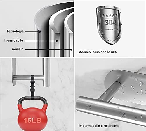 Kitchen Roll Holder under Cabinet,Paper Towel Holder,Kitchen Towel Holders,Kitchen Roll Holder Wall Mounted Self Adhesive, Kitchen Roll for Kitchen Accessories - SUS 304 Stainless Steel