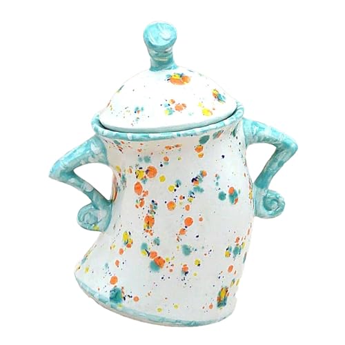 Hugsweet Lustige Vorratsdosen für die Küche, Kanister mit Attitude, kreativer Kanister mit Attitude, Teekanne, Küchen-Lebensmittelaufbewahrung für Zucker, Kaffee, Tee