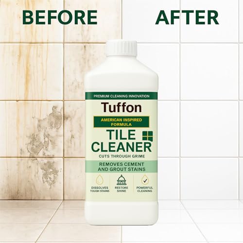 Image of PREMIUM Tiles Cleaner Liquid Strong | American Inspired Formula | Powerful Bathroom Floor Cleaner for Deep Cleaning | Multipurpose washroom Cleaning Solution for Tiles & Surfaces(800ml)