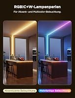 Govee COB Strip Light Pro 5m, Smart LED Streifen RGBIC mit Warmweiß, 2250lm – Ansicht 3
