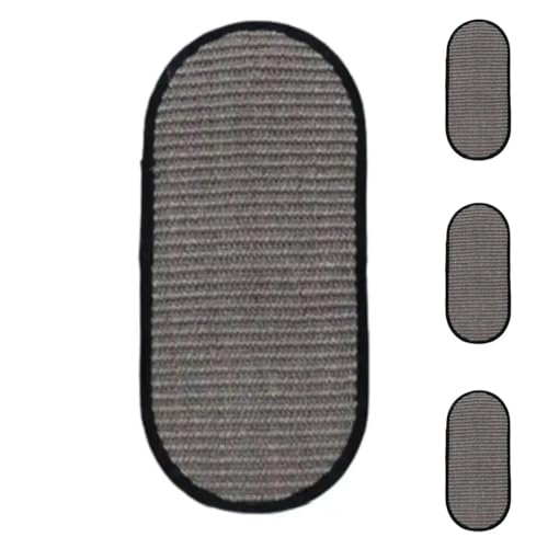 Petpals Cat Scratching Pad for Replacement or Self Mount of The Wall, 4 Pack