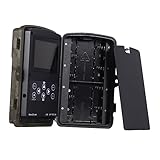 BESTonZON de Caza con Visión Nocturna IR Leds Sensor de Movimiento Resistente para Exterior y Monitoreo de Fauna sin Batería