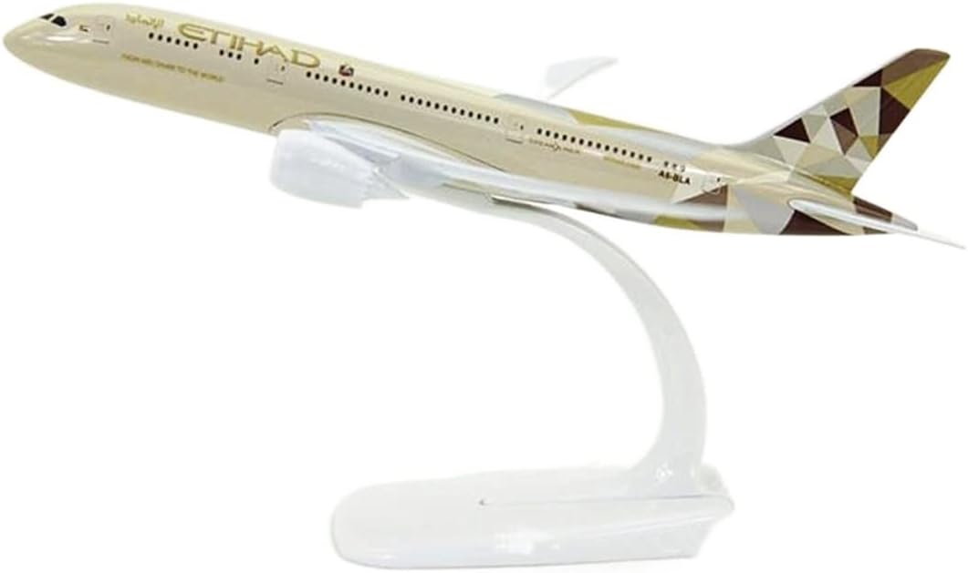 20cm Airplane Fit for Aviation Boeing B787 Model Die Cast Metal Toy Gift Airliner Kids Hobby Playgame Kit