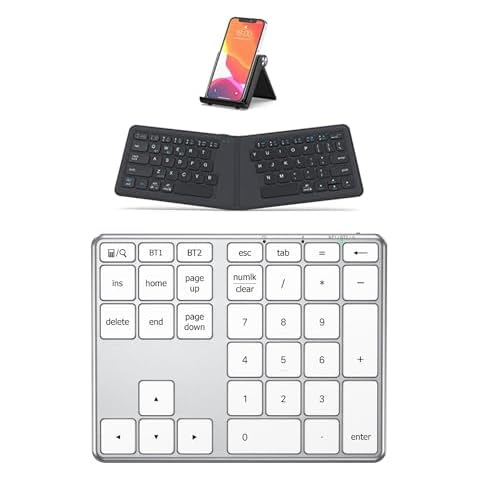 iClever BK06 Foldable Bluetooth Keyboard Cover