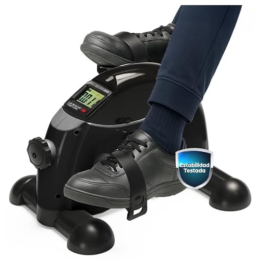 Pedales Estáticos Personas Mayores | Ejercicio en Casa | Pedaleador para Ancianos | Ejercitador de Piernas para Hacer Deporte Sentado | Mini Bicicleta de Gimnasia y Fisioterapia Fácil de Transportar