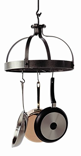 Premier Dutch Crown Ceiling Rack, Hammered Steel - Enclume PR2WG HS