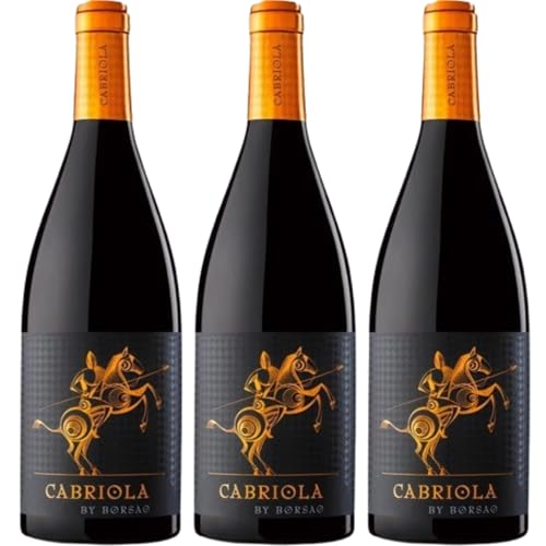 Borsao Cabriola vino tinto de 15.5% Vol. elaborado en España con perfil potente, aromas complejos y equilibrio entre fruta madura, especias y roble sutil.| 3 botellas