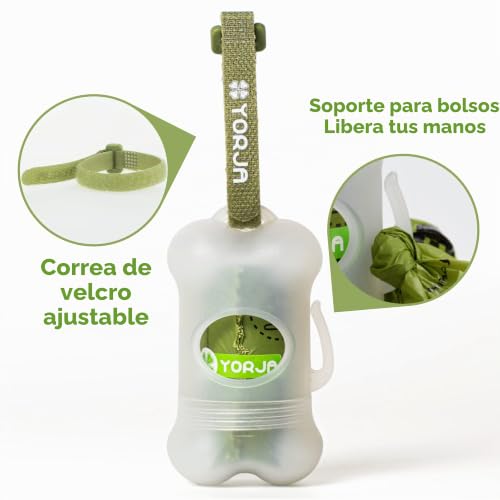 Miniatura 2 de Yorja Bolsas Para Excrementos De Perro Con Dispensador,34 Rollos 510 Unidades,Extra Grueso,Fuerte Y A Prueba De Fugas Biodegradable Bolsas Para Caca De Perro