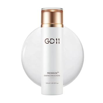 GD11 PREMIUM RX Essence-in-Lotion, Exosome-Enriched Liposomal Complex with Hyaluronic Acid & Ceramide NP for Skin Moisture, Milky Hydrating Lotion for Elasticity, Korean Skin Care 4.40 Fl Oz / 130ml