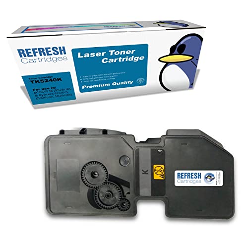 Image of Refresh Cartridges Remanufactured Toner Cartridge Replacement for Kyocera TK-5240K (Black)