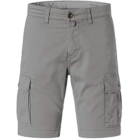Pierre Cardin Men's Gray Bermuda Cotton Shorts Cover
