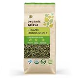 Organic Tattva Mung Beans, Green Gram Whole, 500g USDA Organic Certified