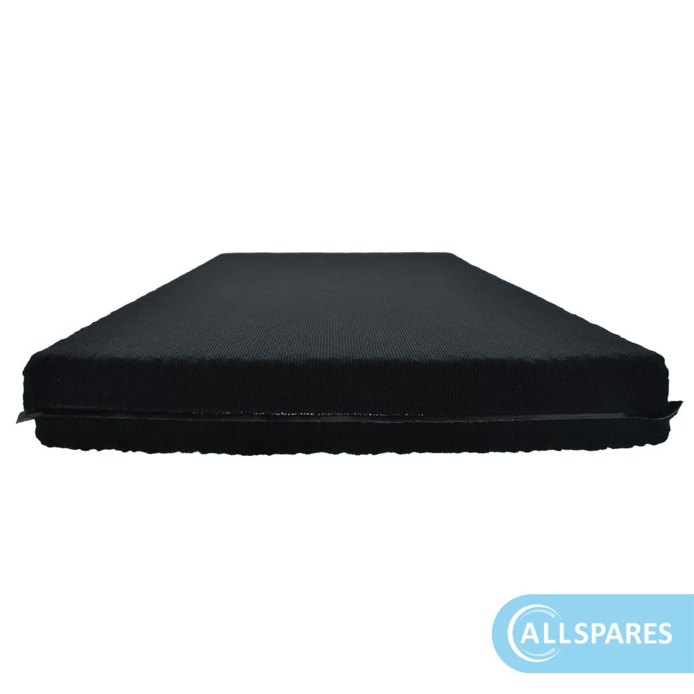 AllSpares Filtro de carbón activo para campanas extractoras Novy Monoblock 563-80061/830055 (410 x 200 x 30 mm)