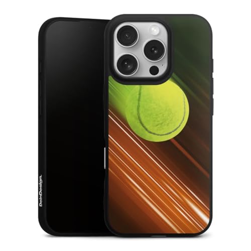 Coque souple iPhone 16 Pro pour loisir tennis et sport en silicone