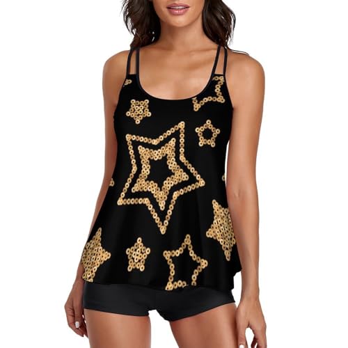 Maillot De Bain Tankini Femme Short De Garçon Robe De Plage Ensembles Bikini