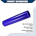 Hihaha Car Straight Coupler Silicone Hose Front Universal Intake Reducer Intercooler Silicone Tube/Inner for Car/Durable 4-Ply 2.5