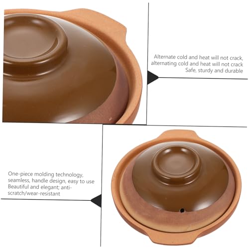 Olla de cerámica multifuncional para hervir y estofar recetas 6