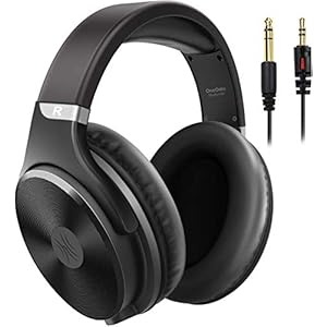 Hoofdtelefoon met kabel, over-ear, OneOdio, gesloten studio, hifi-hoofdtelefoon met Share-poort voor e-drum, piano…