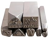 Sello de metal personalizado, troqueles de acero personalizados, sellos de marcado de joyas, soporta grabado de firmas escritas a mano, herramientas de estampado de metal