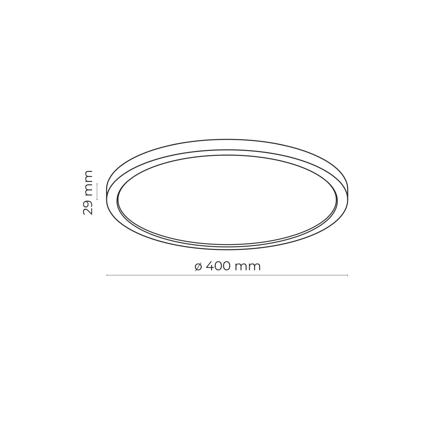 Plafón LED Regulable IP54 D: 40 cm redondo Blanco con cambio de color 3000 / 4000 / 6500 K 4080 lm Plafón baño