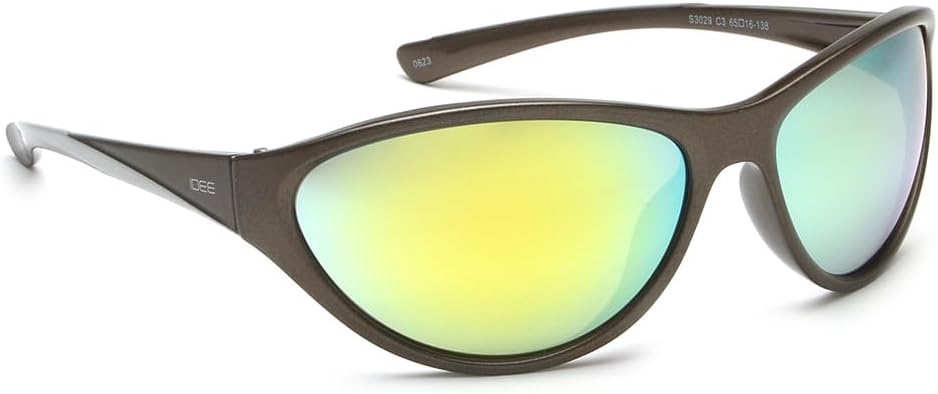 IDEE Sunglasses | 100% UV Protection | Stable Mirror | Full Rim | Sports | Men | Frame and Lenses Made of Polycarbonate