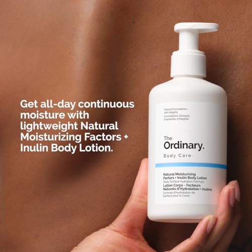Image of The Ordinary Natural Moisturizing Factors + Inulin Body Lotion,Lightweight Hydration for All-Day Moisture & Skin Barrier Support,Accepted by the National Eczema Association,8.1 Fl Oz,(Pack of 2)