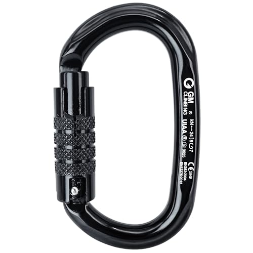 GM CLIMBING UIAA CE�F�� 24kN ���b�L���O�J���r�i �I�[�o���^ �q��@���̃A���~�� �o�R �N���C�~���O �r���C �A�[�{���X�g �c���[�N���C�~���O 3��ރ��b�N���� �g���v�����b�N 1����