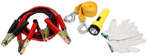 Qtqgoitem 500A Booster + Towing Belt + Flash Light First-Aid Kit Tool for Car (Model: 128 fa9 8fe ee1 094)