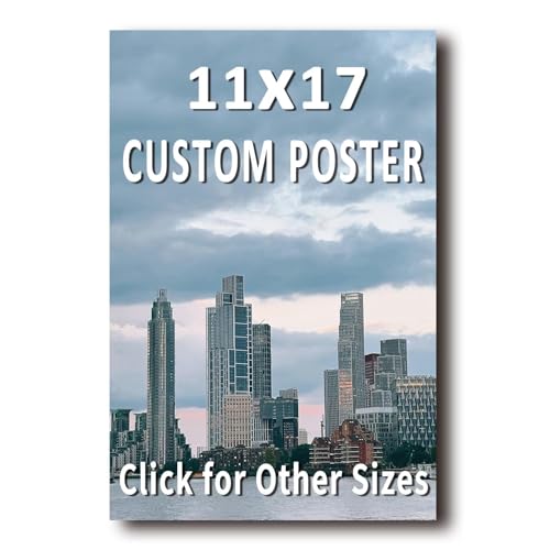 Custom Poster Prints - Personalized Photo Prints - Custom Posters Upload Images - Custom Wall Art Posters - Custom Photo Prints - Photo Printing for Any Size - 11x17 inches