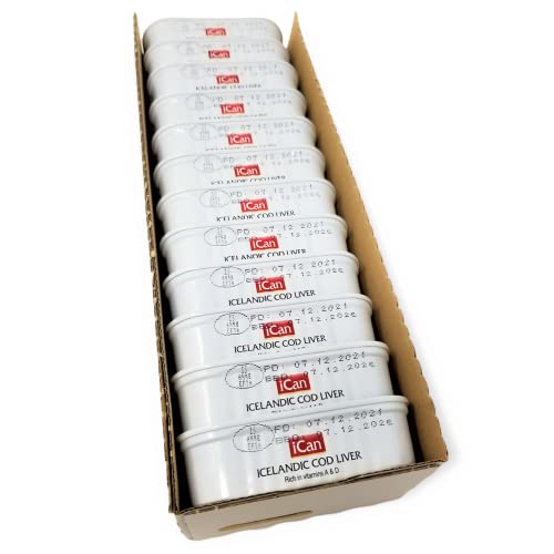 Ican Icelandic Wild Cod Liver 4.06Oz/115G Pack Of 3 #TOP4