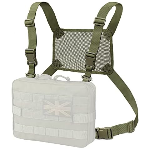 WYNEX Tactical Molle Admin Pouch with Harness Cover