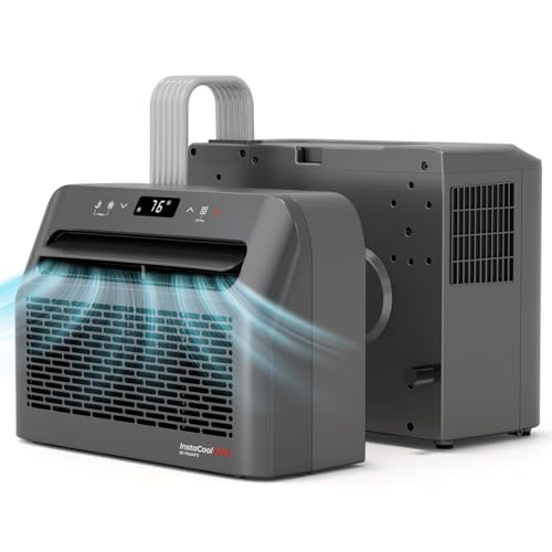FOGATTI 6,500 BTU Camper Air Conditioner, Portable AC for RV, Quiet AC for Caravan or Motorhome, 4-in-1 Multi-Function Easy-Install Air Conditioner