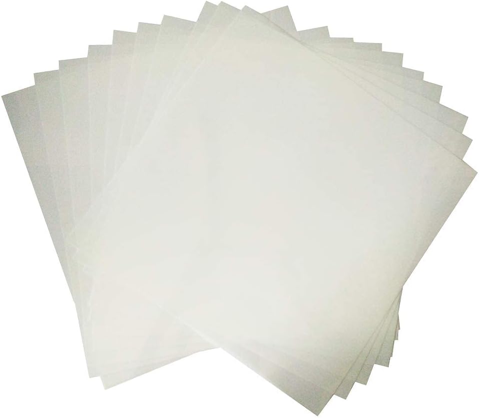 36pcs 6mil Blank Stencil Material, 12 x 12inch, Milky Translucent- Make Your own Stencil