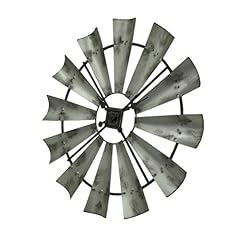 Woodland Imports Rustic Metal Floor Clocks product image