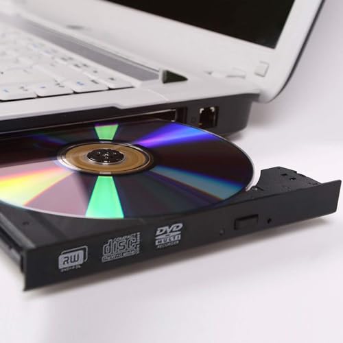 image for TechMagnet Internal 7mm Slim SATA 8X DVDRW CD DVD RW ROM Burner Writer