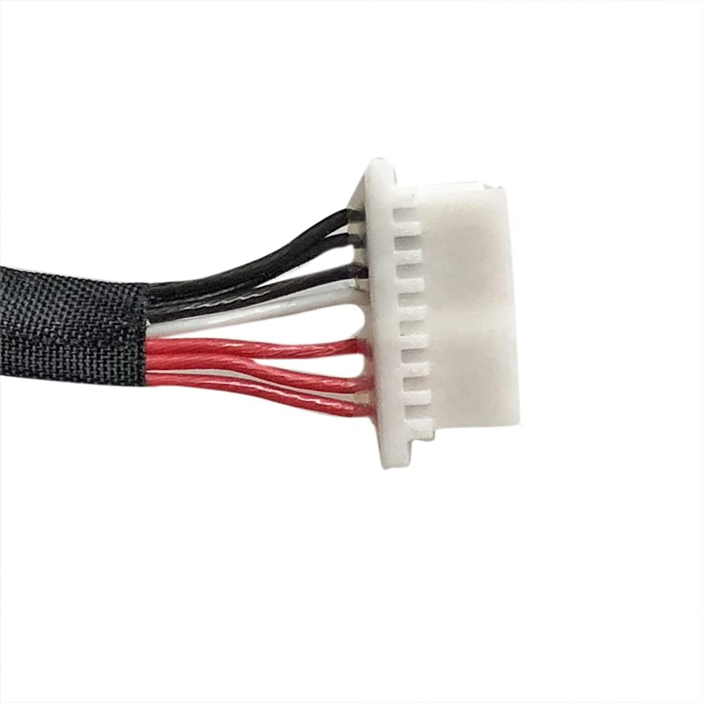Laptop DC in Power Jack Cable Replacement for Dell Inspiron 13-7000/15-5000/15 7000 Series P57G 0JDX1R Laptop DC in Power Jack Cable Charging Port 450.07R03.0001 450.07R03.0021