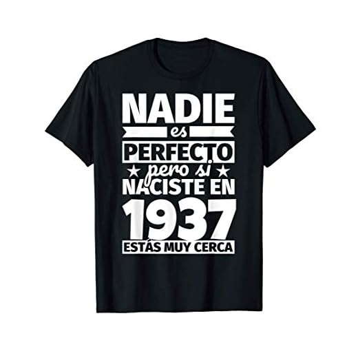 1937 cumpleaños divertido regalo de cumpleaños Camiseta