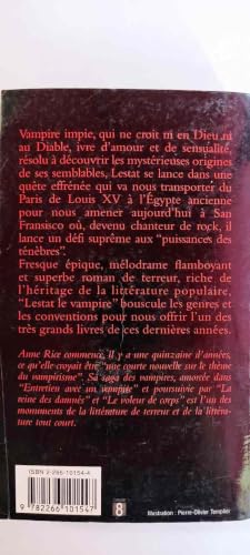 Lestat le Vampire / Lestat the Vampire (French ... [French] 2266101544 Book Cover