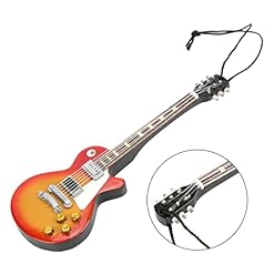 Chanme Modèle de Guitare, Mini Guitare Miniature exquise en Bois de Tilleul pour la décoration de vitrine pour Cadeau - Les Beatles, Paul McCartney, John Lennon, RIngo Starr, George Harrison Chanme Modèle de Guitare, Mini Guitare Miniature exquise en Bois de Tilleul pour la décoration de vitrine pour Cadeau – Image 2