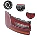 FALUSHAN Tail light Assembly For 2019-2023 Volkswagen Jetta LED Brake Lamp Red Lens VW2805128,17A945096A, VW2804128,17A945095A Direct Replacement Left Driver Side Assembly (LH)