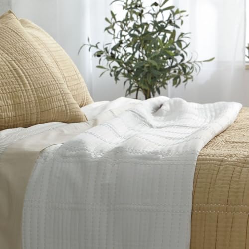 Colcha verano Burrito Blanco cama 150 diseño 166 trigo reversible 4